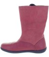 Pink girls boots with good arch and supportive heel