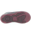 Designer purple leather boots for girls from Spain 