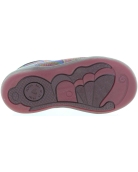Designer purple leather boots for girls from Spain 