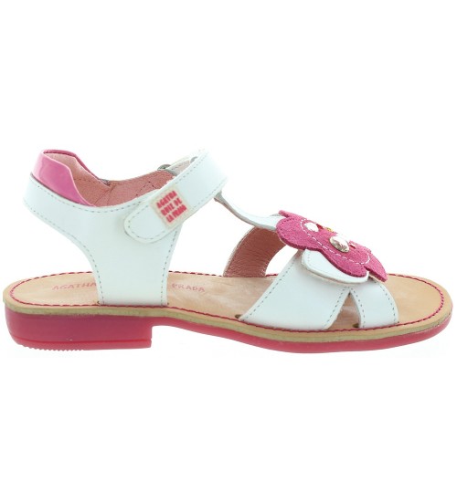 Hard bottom walking sandals for girl