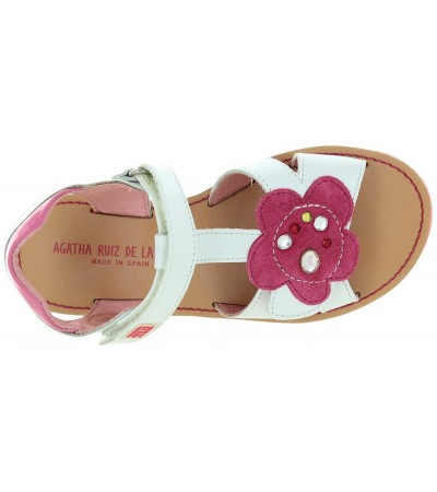 Hard bottom walking sandals for girl