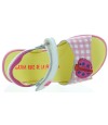 Designer sandals for a child by Agatha Prada
