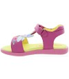 Pink girls sandals perfectly adjustable instep