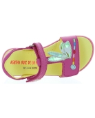 Pink girls sandals perfectly adjustable instep