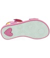 Pink girls sandals perfectly adjustable instep