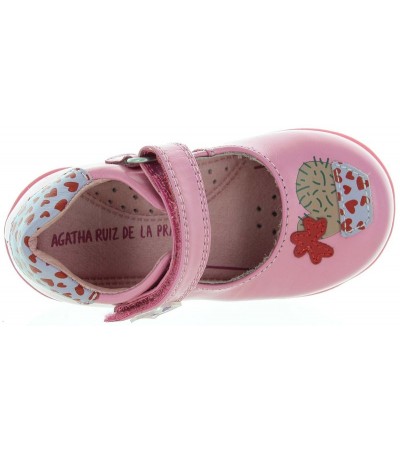 Pink new walking mary janes for slim ankles