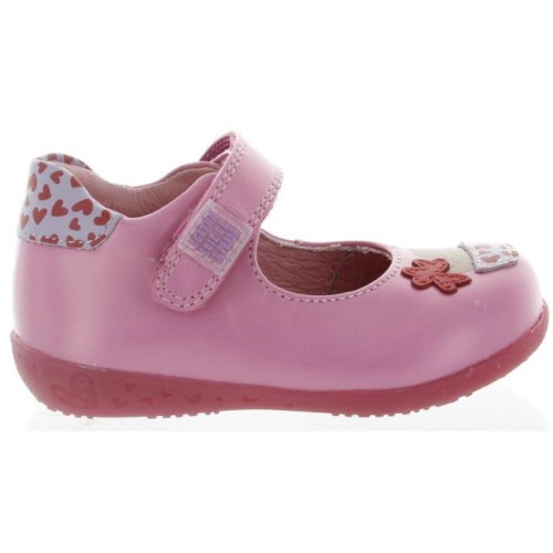 Pink new walking mary janes for slim ankles