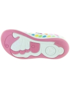 European white leather ortho shoes for girls