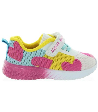 Girls designer colorful sneakers with support 