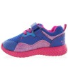 Blue designer sneakers for girls made in Spain