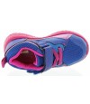 Blue designer sneakers for girls made in Spain