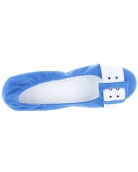 Blue ballerinas made in Europe