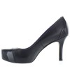 Black pump shoes for women by Baldowski 