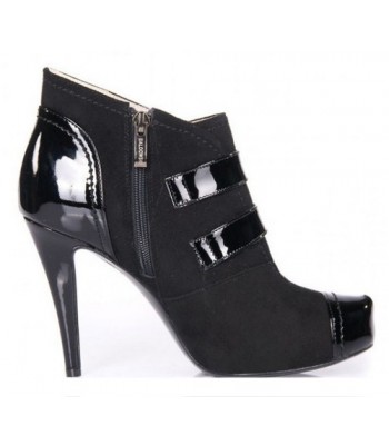 Short boots with high heel European made 