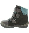 Brown winter ortho boots for boys