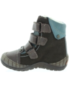 Brown winter ortho boots for boys