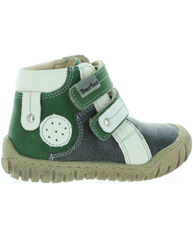 Boy ankle high heel support boots 