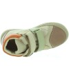 Heel supportive leather beige boots for boys