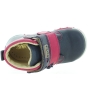 Navy leather high arch support girls shoes