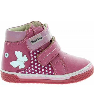 Leather girls ortho pediatrics boots