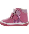 Pediatric orthopedia quality leather high tops girls