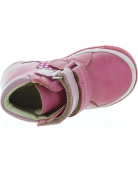 Pediatric orthopedia quality leather high tops girls