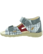 Weak ankles wide width boys leather tall sandals