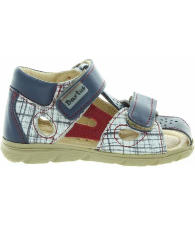 Extra wide baby sandals with high arches