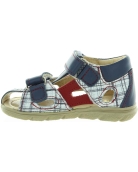 Extra wide baby sandals with high arches