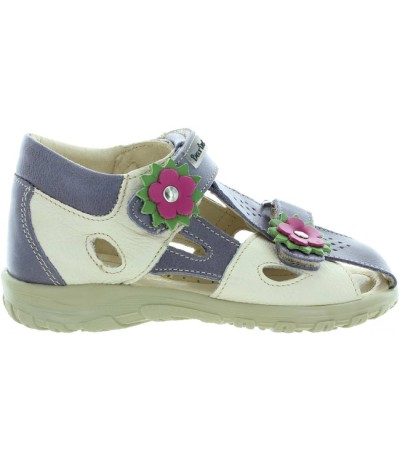 Ankle high closed heel bow legs correction sandals