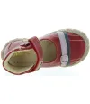 Red quality orthopedic shoes with best ankle support
