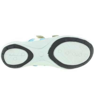 White leather ankle support athletic shoes for child
