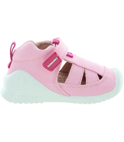 Canvas Summer with orthopedic support for a baby