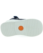 High top walker navy canvas shoes with high arches