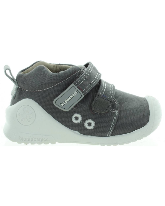 Ankle support leather boys walking canvas