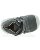 Ankle support leather boys walking canvas