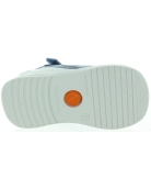 Ankle support leather boys walking canvas