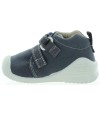 Quality blue canvas boys sneakers for flat feet