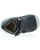 Quality blue canvas boys sneakers for flat feet