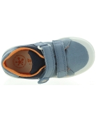 Jeans color canvas sneakers for boys from Spain 