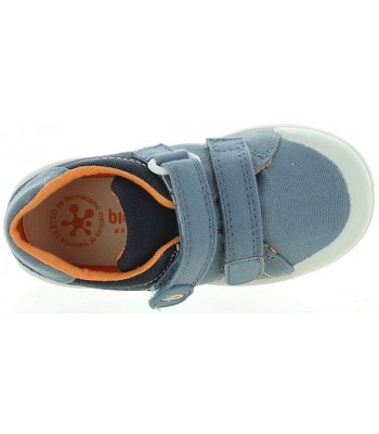 Canvas sneakers for boys from Spain in jeans color 