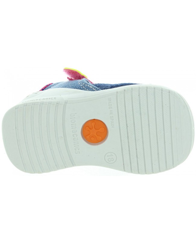 Baby boy blue canvas made high tops 