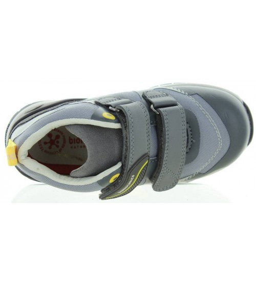 Boys pronation high tops in gray leather 