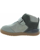 Toeing in corrective leather boots for boys in gray leather 