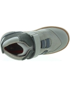 Toeing in corrective leather boots for boys in gray leather 