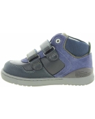 Designer navy sneakers for boys from Europe