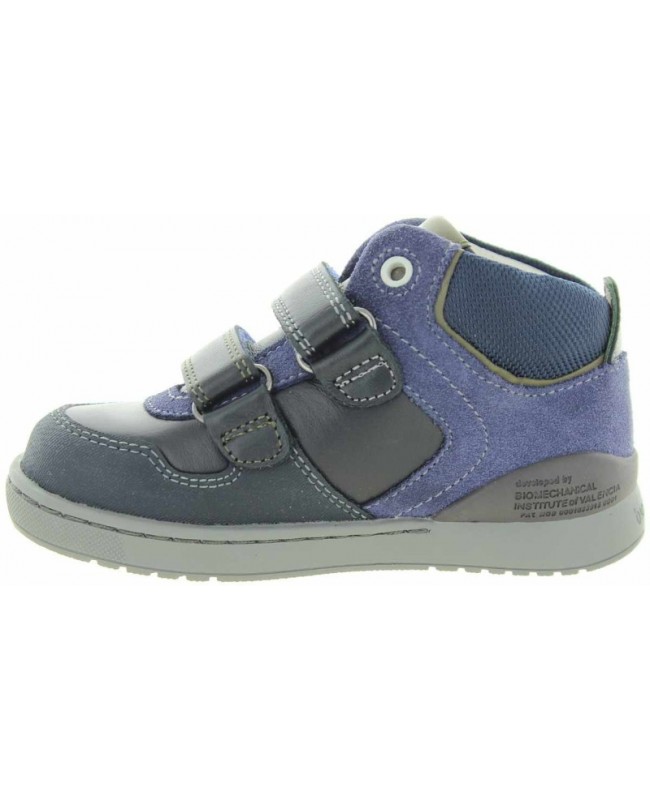 Boots for boys in navy leather 