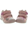 Baby pink leather shoes from Spain 
