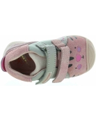 Designer pink tiger sneakers for a baby with arches 