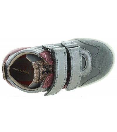 Gray leather boots from Spain that are designer